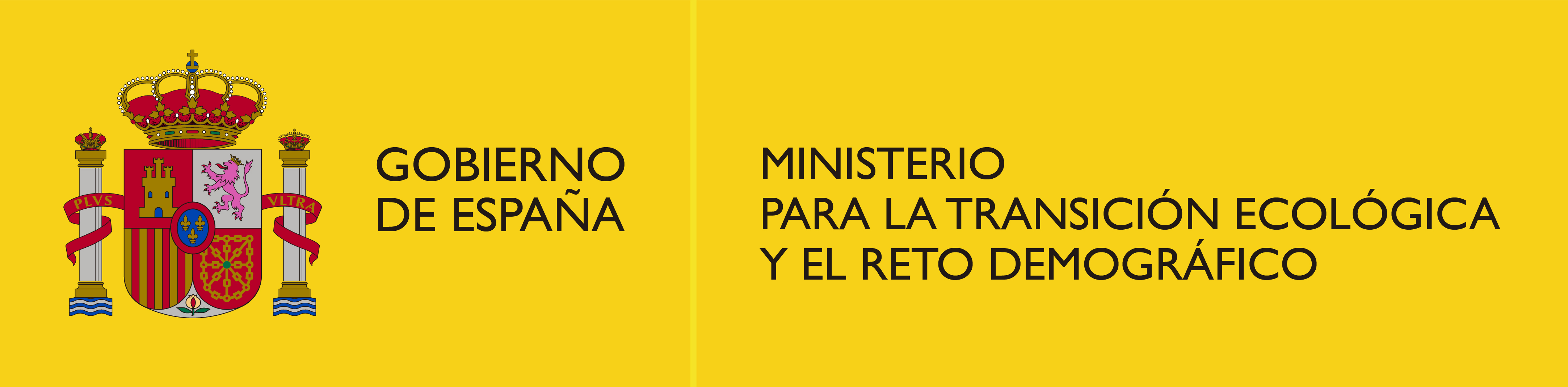 Ministerio de transición ecológica. Gobierno de España